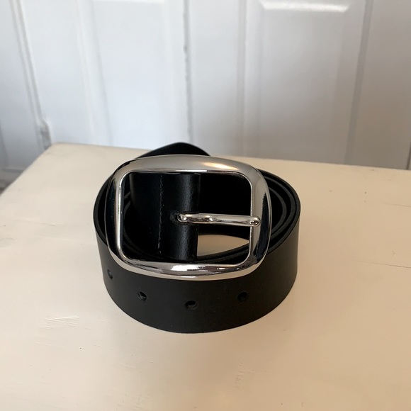 NWOT ASOS black leather belt - Picture 5 of 7
